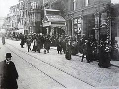 Gaiety-theatre-built-1882-converted-into-cinema-1932-and-Queens-arcade-also-1882